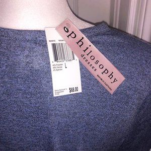 Philosophy Dress NWT Size L
